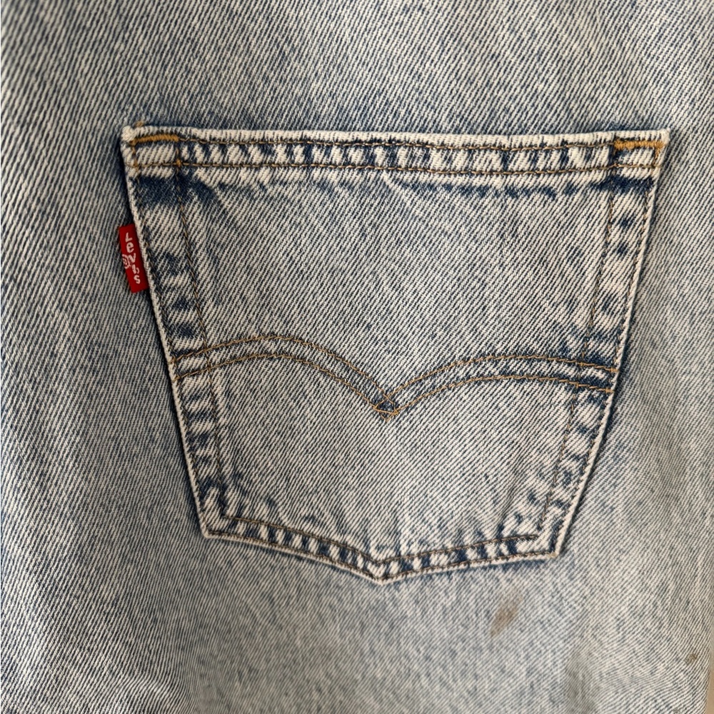 Levi's Light Blue Denim Women's Overalls - Picture 3 of 3